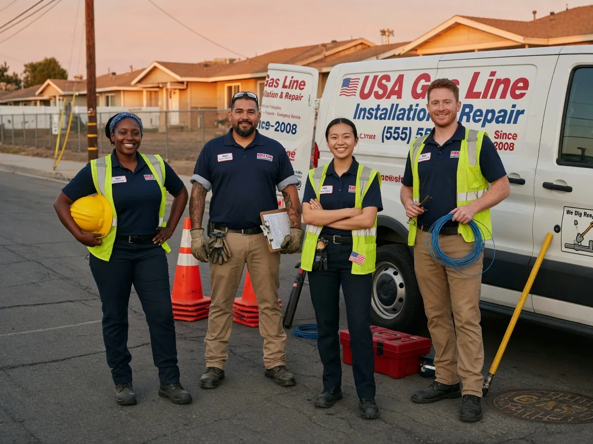 Gas Line Installation company in Courtland, VA